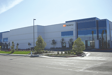 Established Noritz America Corporation in California, USA
